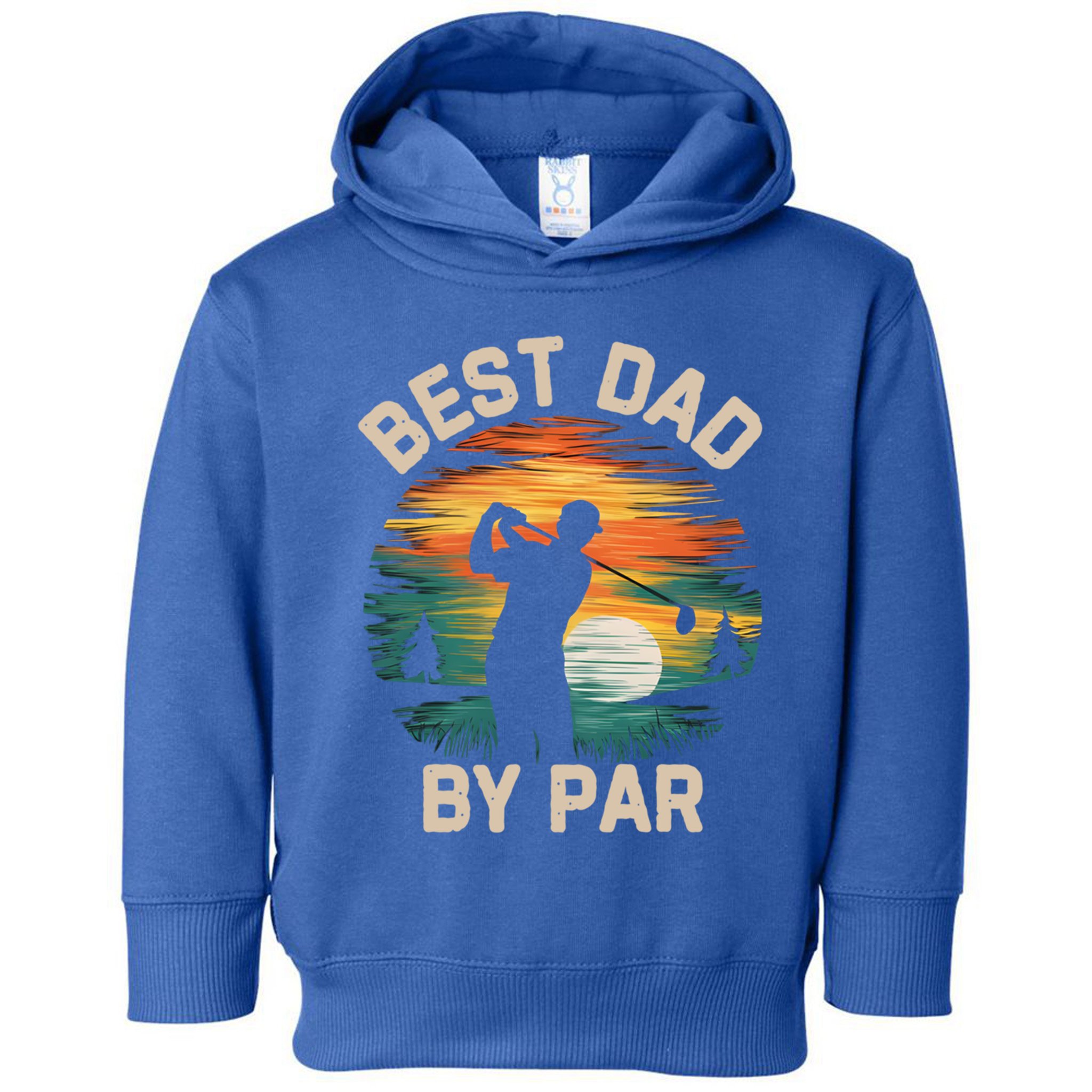 Funny Best Dad By Par Golf Lover FatherS Day Gift Toddler Hoodie