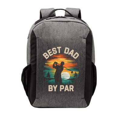 Funny Best Dad By Par Golf Lover FatherS Day Gift Vector Backpack