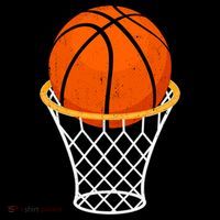 Funny Basketball Design For Basketball Lover Dad Mom Son Cool Gift Flatbill Hat