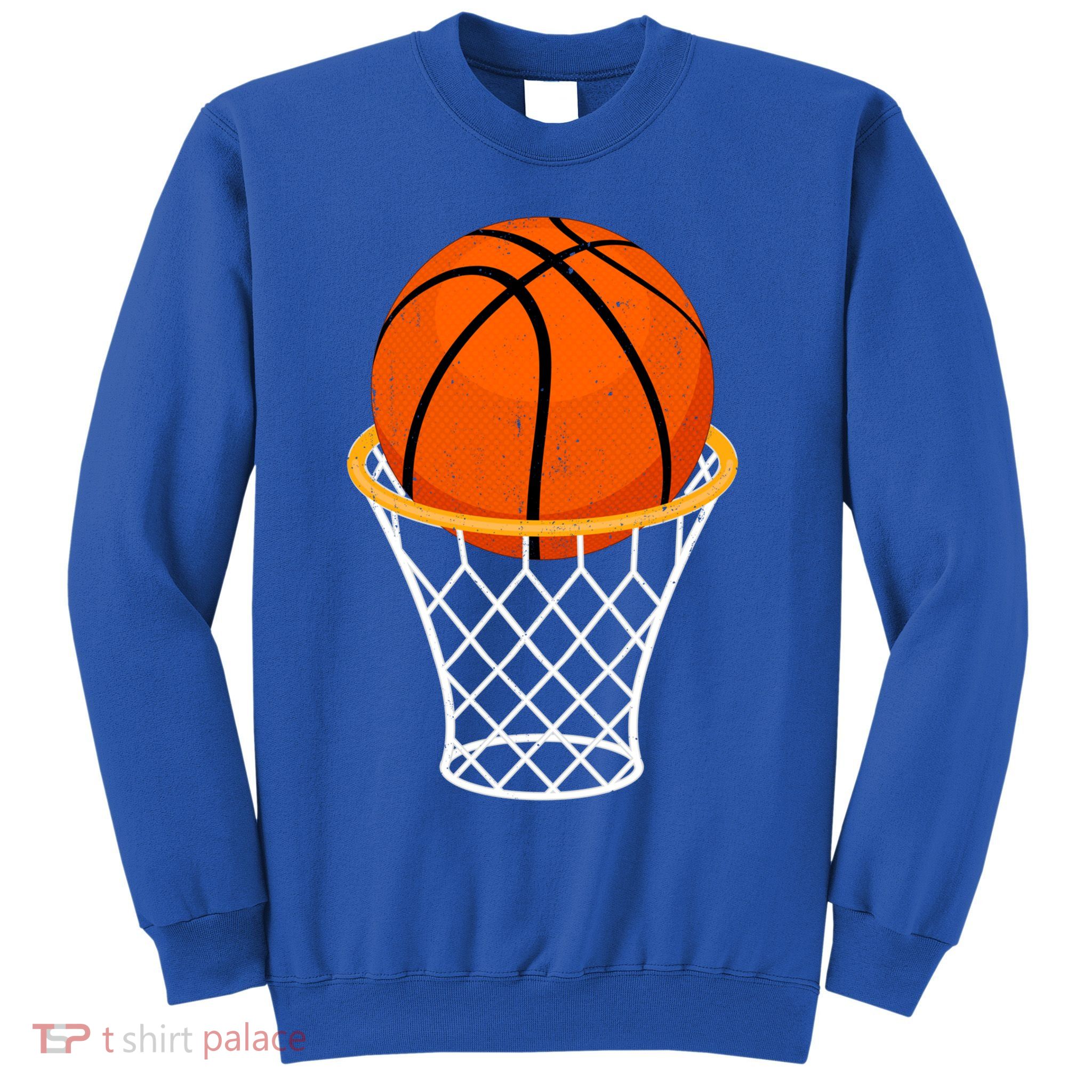 Funny Basketball Design For Basketball Lover Dad Mom Son Cool Gift Sweatshirt