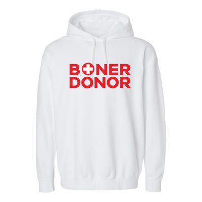 Funny Boner Donor Outfit Garment-Dyed Fleece Hoodie