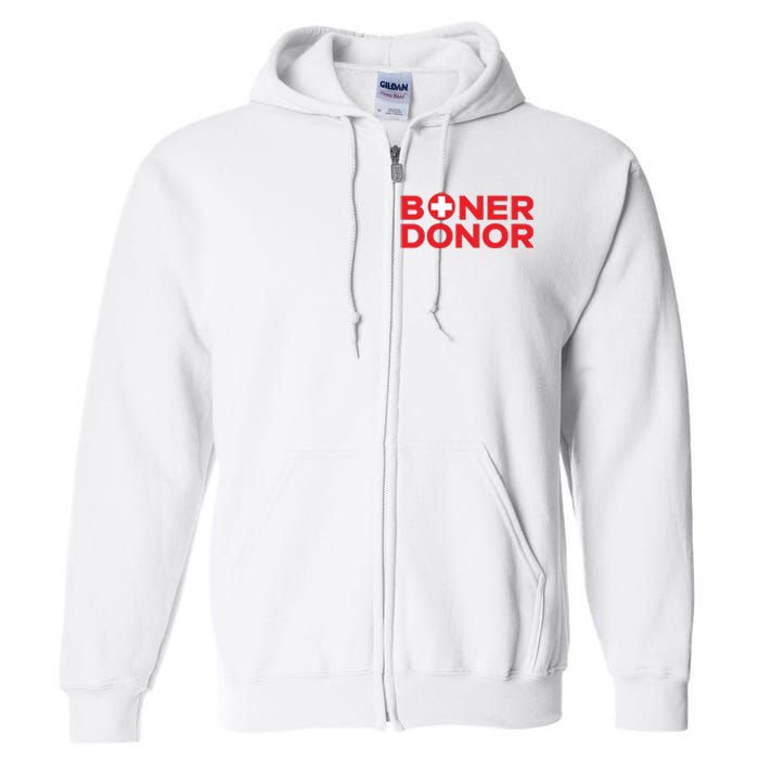 Funny Boner Donor Outfit Full Zip Hoodie