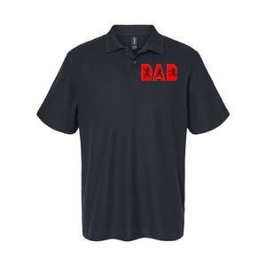 Funny Baseball Dad For Family Matching Father's Day Softstyle Adult Sport Polo