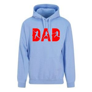 Funny Baseball Dad For Family Matching Father's Day Unisex Surf Hoodie