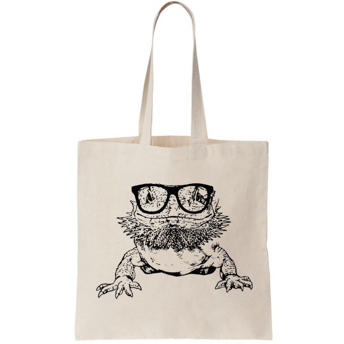 Funny Bearded Dragon Cute Reptile Lizard Nerdy Glass Animal Bag