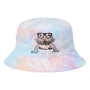 Funny Bearded Dragon Cute Reptile Lizard Nerdy Glass Animal Tie Dye Newport Bucket Hat