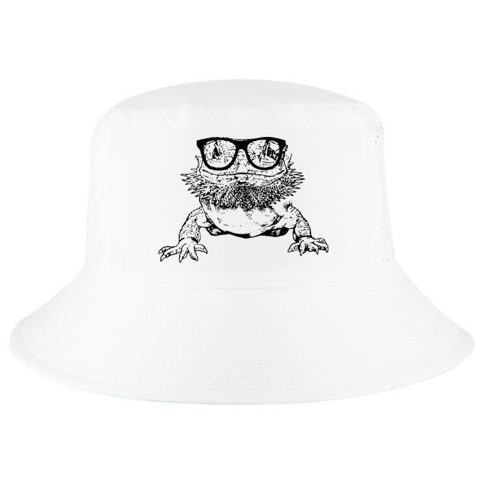 Funny Bearded Dragon Cute Reptile Lizard Nerdy Glass Animal Cool Comfort Performance Bucket Hat