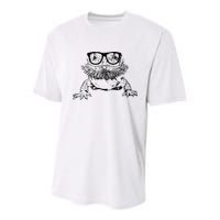 Funny Bearded Dragon Cute Reptile Lizard Nerdy Glass Animal Youth Performance Sprint T-Shirt