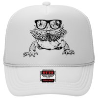 Funny Bearded Dragon Cute Reptile Lizard Nerdy Glass Animal Hat
