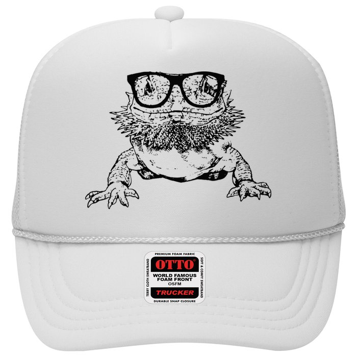 Funny Bearded Dragon Cute Reptile Lizard Nerdy Glass Animal Hat