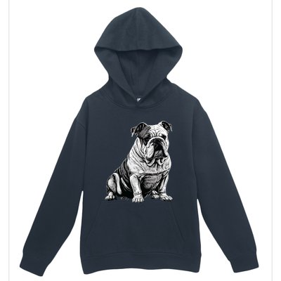 Funny Bulldog Dog Urban Pullover Hoodie