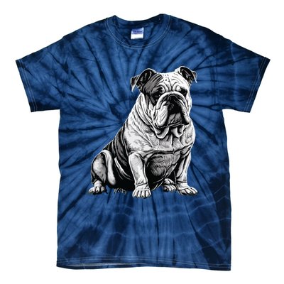 Funny Bulldog Dog Tie-Dye T-Shirt