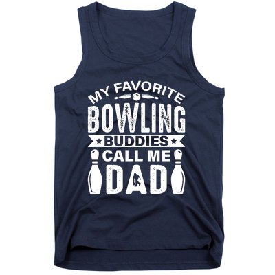 Funny Bowling Dad Bowling Lover Bowling Gift Fathers Day Tank Top