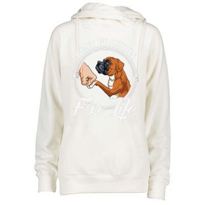 Funny Boxer Dog Boxer Dog Lover Womens Funnel Neck Pullover Hood