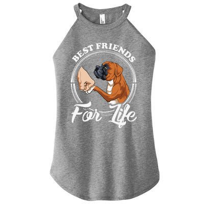 Funny Boxer Dog Boxer Dog Lover Women's Perfect Tri Rocker Tank