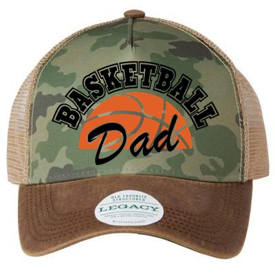 Funny Basketball Dad Gift For Basketball Player Legacy Tie Dye Trucker Hat