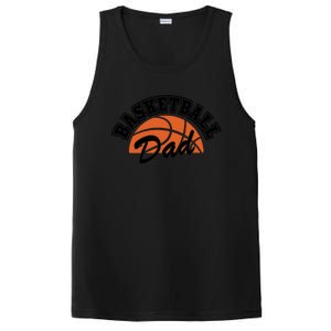 Funny Basketball Dad Gift For Basketball Player PosiCharge Competitor Tank