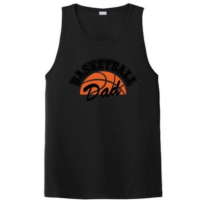 Funny Basketball Dad Gift For Basketball Player PosiCharge Competitor Tank