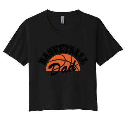 Funny Basketball Dad Gift For Basketball Player Crop Top