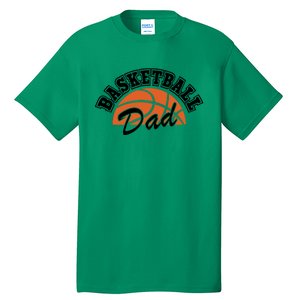 Funny Basketball Dad Gift For Basketball Player Tall T-Shirt