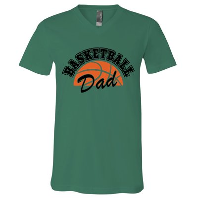 Funny Basketball Dad Gift For Basketball Player V-Neck T-Shirt