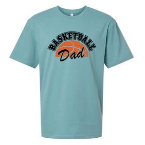 Funny Basketball Dad Gift For Basketball Player Sueded Cloud Jersey T-Shirt