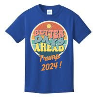 Funny Better Days Ahead Potus 2024 Election Trump Biden Great Gift Kids T-Shirt