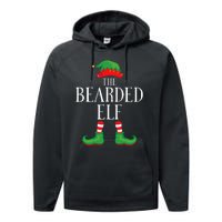 Festive Bearded Elf Group Christmas Costume Performance Fleece Hoodie