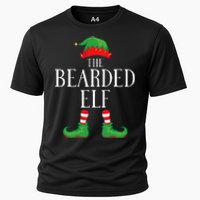 Festive Bearded Elf Group Christmas Costume Cooling Performance Crew T-Shirt