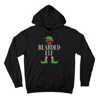 Festive Bearded Elf Group Christmas Costume Hoodie