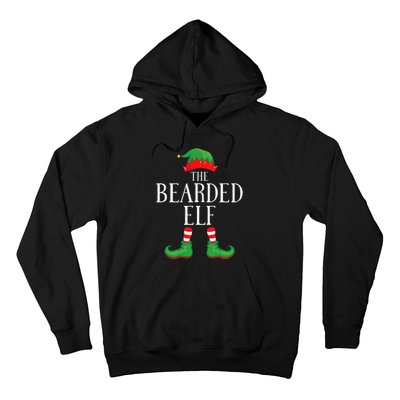 Festive Bearded Elf Group Christmas Costume Hoodie