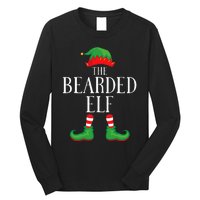 Festive Bearded Elf Group Christmas Costume Long Sleeve Shirt