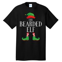 Festive Bearded Elf Group Christmas Costume Tall T-Shirt