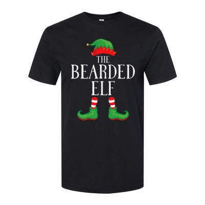 Festive Bearded Elf Group Christmas Costume Softstyle CVC T-Shirt