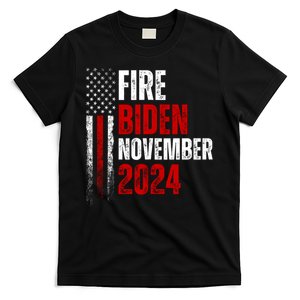 Fire Biden Elect Trump President 2024 Republican Patriot T-Shirt