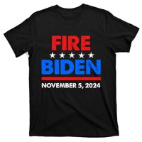 Fire Biden Elect Trump President 2024 Republican Patriot T-Shirt