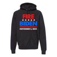 Fire Biden Elect Trump President 2024 Republican Patriot Premium Hoodie