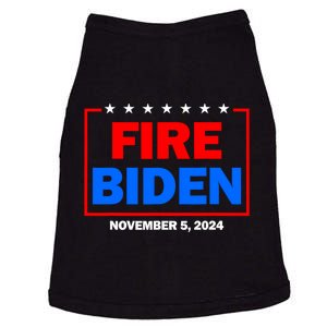 Fire Biden Elect Trump President 2024 Republican Patriot Doggie Tank