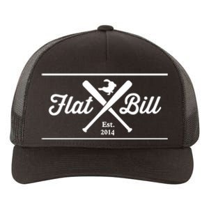 Flat Bill Est 2014 Limited Yupoong Adult 5-Panel Trucker Hat