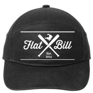 Flat Bill Est 2014 Limited 7-Panel Snapback Hat