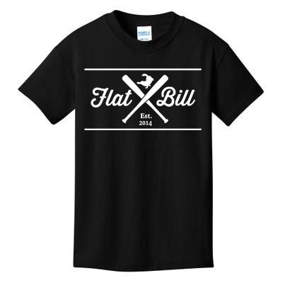 Flat Bill Est 2014 Limited Kids T-Shirt