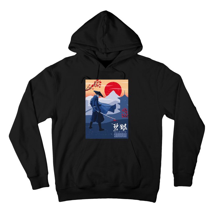 Funny Blue Eye Samurai Mizu Hoodie