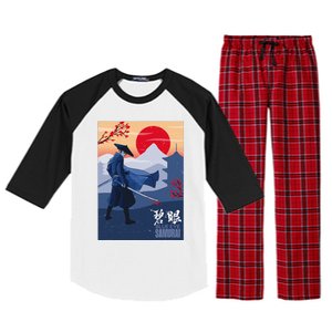 Funny Blue Eye Samurai Mizu Raglan Sleeve Pajama Set