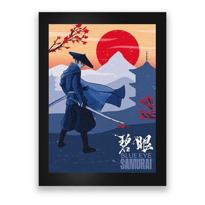 Funny Blue Eye Samurai Mizu Poster