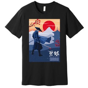 Funny Blue Eye Samurai Mizu Premium T-Shirt