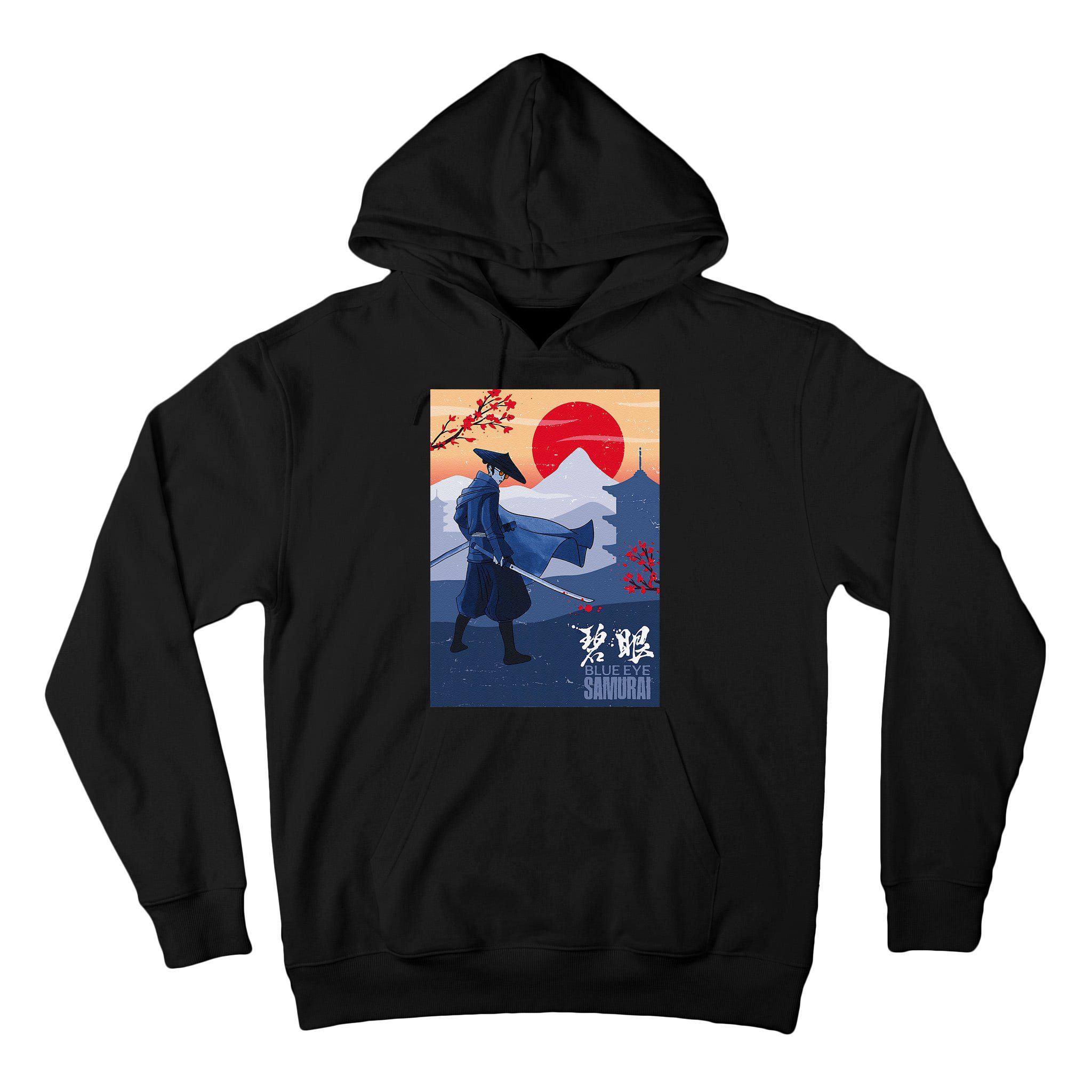 Funny Blue Eye Samurai Mizu Tall Hoodie