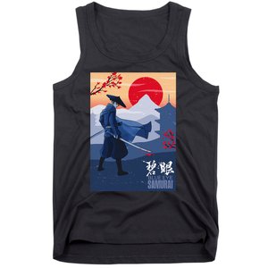 Funny Blue Eye Samurai Mizu Tank Top