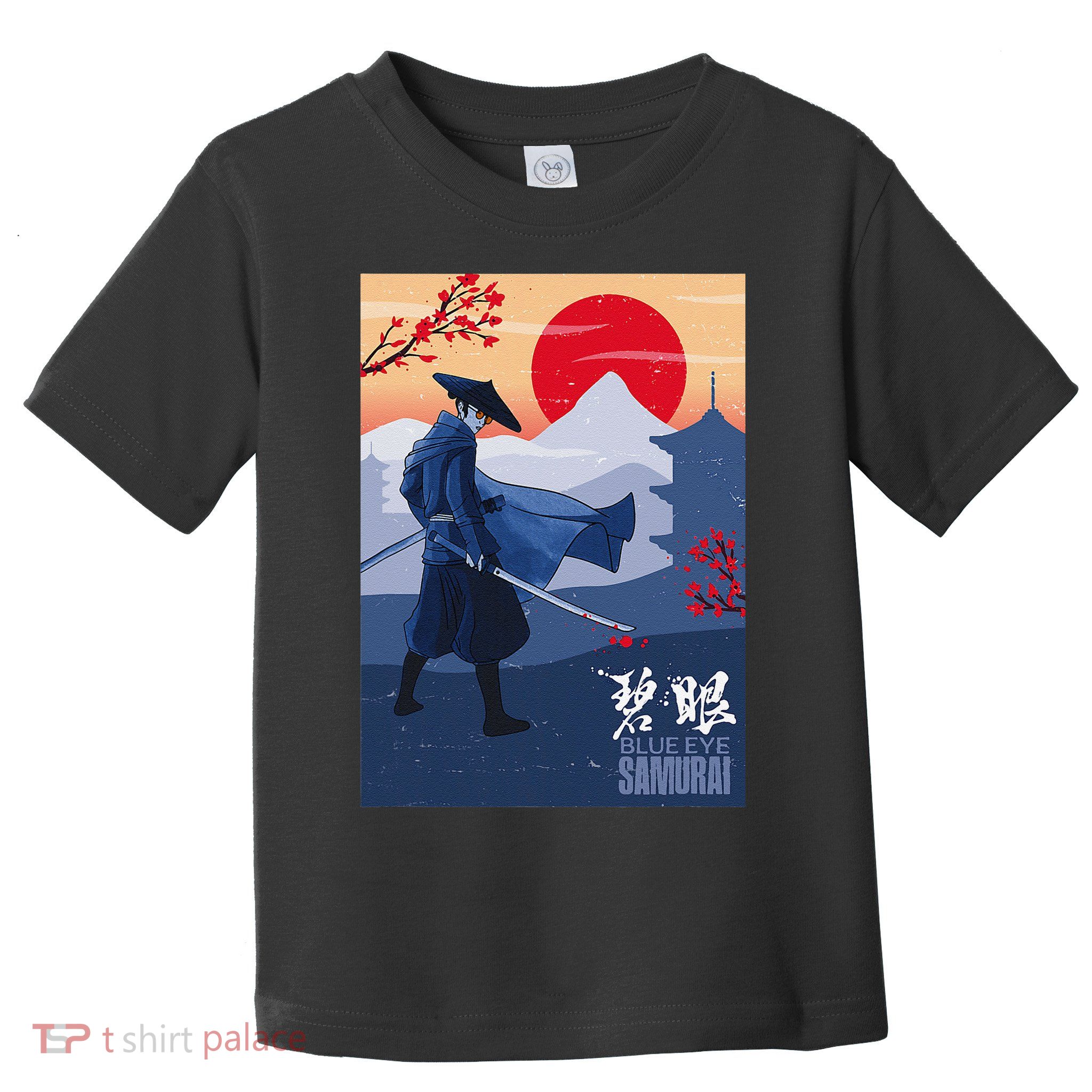 Funny Blue Eye Samurai Mizu Toddler T-Shirt