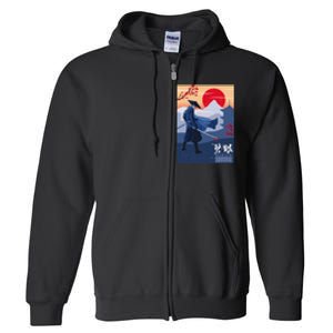 Funny Blue Eye Samurai Mizu Full Zip Hoodie