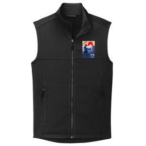 Funny Blue Eye Samurai Mizu Collective Smooth Fleece Vest